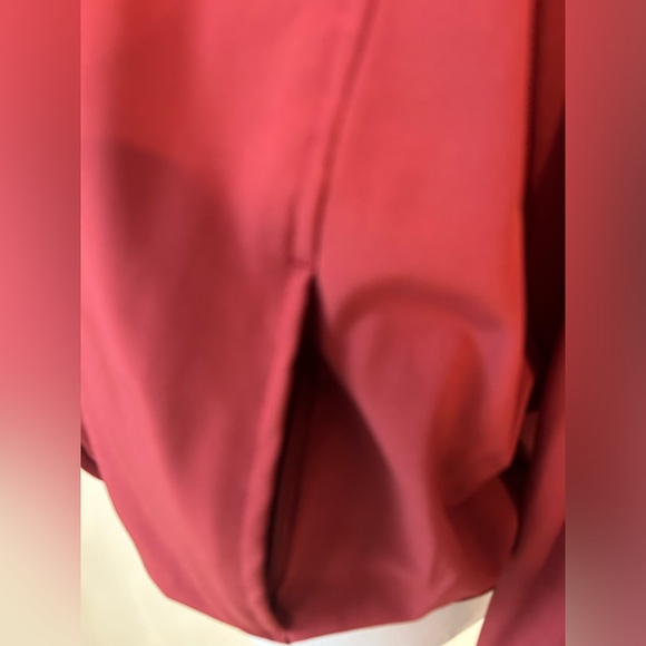 Vintage Y2K Track Suit  2 Pc Set Pants Jacket Women’s Small maroon - Picture 4 of 11